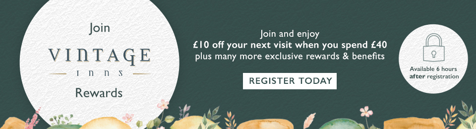 Sign up for the Vintage Inns Rewards app for £10 off £40